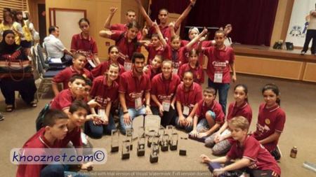 فرسان الوسط العربي من معهد البيروني في الطيبة عادوا بالمرتبة الأولى عالميًا في الروبوتيكا